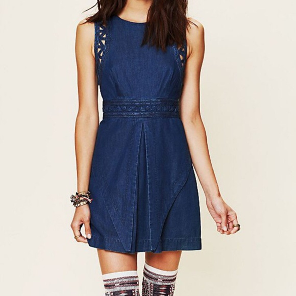 Free people New Romantics Highland Lattice Dress